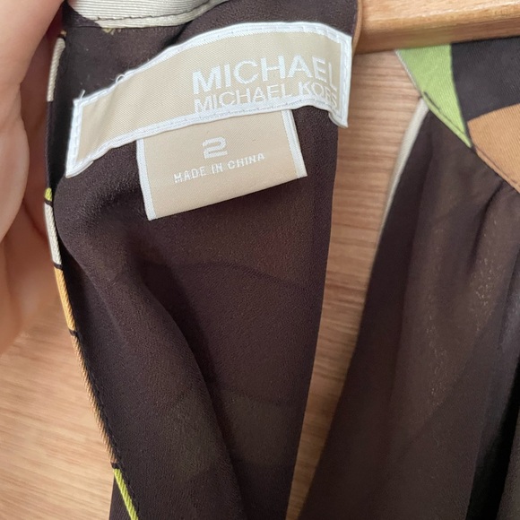Michael Kors silk dress size 2 - Picture 3 of 5